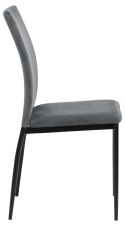 Krzesło Demina dark grey Krzesło Demina dark grey