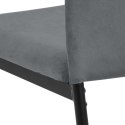 Krzesło Demina dark grey Krzesło Demina dark grey