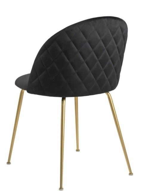 Krzesło Louise Black /Gold Krzesło Louise Black /Gold