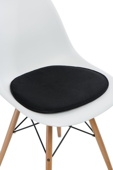 Poduszka na krzesło Side Chair czarna Poduszka na krzesło Side Chair czarna