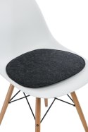 Poduszka na krzesło Side Chair szara c. Poduszka na krzesło Side Chair szara c.