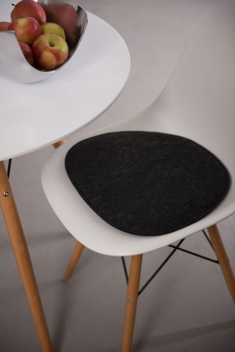Poduszka na krzesło Side Chair szara c. Poduszka na krzesło Side Chair szara c.