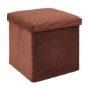 Pufa Intesi Vels Scott teracotta składana Pufa Intesi Vels Scott teracotta składana