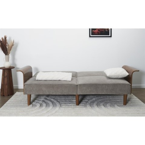 Sofa rozkładana Scott szara sztruks Sofa rozkładana Scott szara sztruks