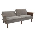 Sofa rozkładana Scott szara sztruks Sofa rozkładana Scott szara sztruks