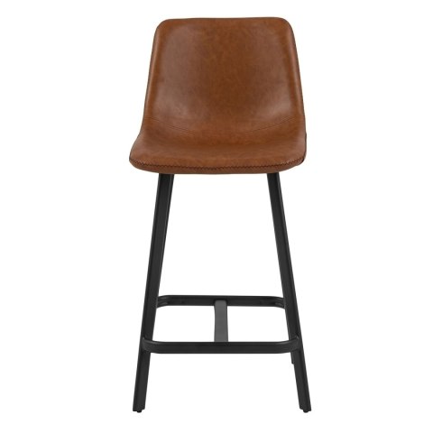 Stołek barowy Oregon PU brandy Low Stołek barowy Oregon PU brandy Low