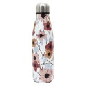 Butelka termiczna Flower biało różowa 500ml Butelka termiczna Flower biało różowa 500ml