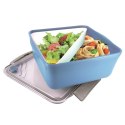 Lunch box Divided z widelcem 2,6l niebieski ciemny Lunch box Divided z widelcem 2,6l niebieski ciemny