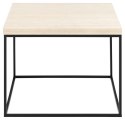 Stolik Barossa 60x60cm beżowy traweryn Stolik Barossa 60x60cm beżowy traweryn