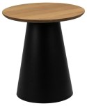 Stolik Soli 45cm dąb/czarny Stolik Soli 45cm dąb/czarny