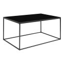 Stolik kawowy Vita czarny 60x90cm Stolik kawowy Vita czarny 60x90cm