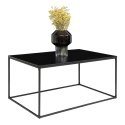 Stolik kawowy Vita czarny 60x90cm Stolik kawowy Vita czarny 60x90cm