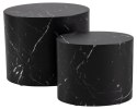 Zestaw stolików Mice black marble Zestaw stolików Mice black marble