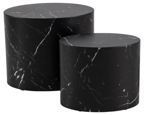 Zestaw stolików Mice black marble Zestaw stolików Mice black marble