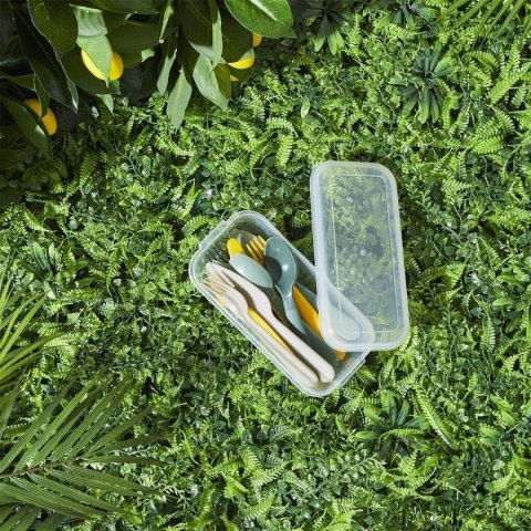 Zestaw sztućców piknikowych na 4 osoby Zestaw sztućców piknikowych na 4 osoby