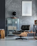 Fotel Vip z podnóżkiem czarny/walnut /standard base Fotel Vip z podnóżkiem czarny/walnut /standard base