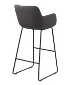 Stołek barowy Lisa dark grey Stołek barowy Lisa dark grey
