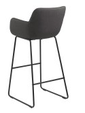 Stołek barowy Lisa dark grey Stołek barowy Lisa dark grey