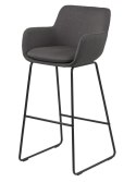 Stołek barowy Lisa dark grey Stołek barowy Lisa dark grey