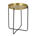 Stolik kawowy Alia 35 cm złoty/czarny Stolik kawowy Alia 35 cm złoty/czarny