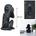 Figurka Monkey czarna L Figurka Monkey czarna L