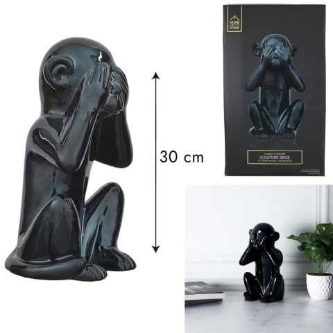 Figurka Monkey czarna L Figurka Monkey czarna L