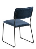 Krzesło Cornelia VIC Navy Blue Krzesło Cornelia VIC Navy Blue