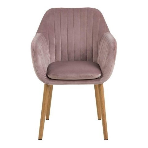 Krzesło Emilia Velvet dusty rose Krzesło Emilia Velvet dusty rose