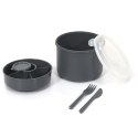 Lunch box Round 1,4l antracytowy Lunch box Round 1,4l antracytowy