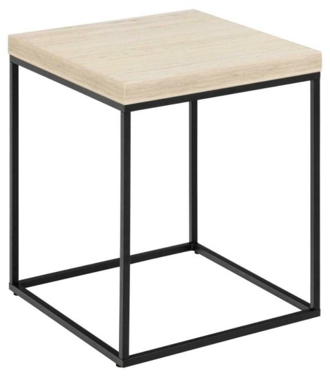 Stolik Barossa 40x40cm beżowy trawertyn Stolik Barossa 40x40cm beżowy trawertyn