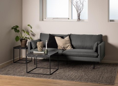 Stolik Barossa 40x40cm czarny marmur Stolik Barossa 40x40cm czarny marmur