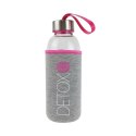 Butelka z neoprenowym pokrowcem 400ml różowa Butelka z neoprenowym pokrowcem 400ml różowa
