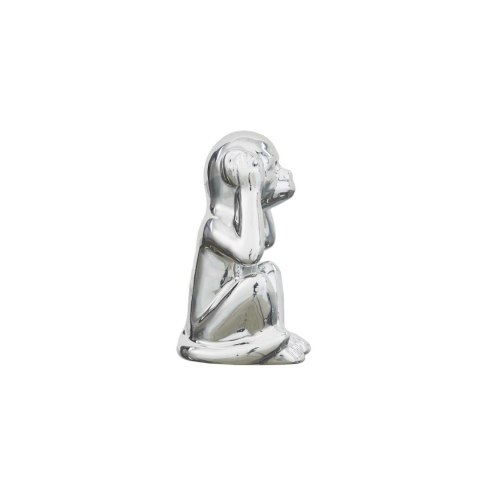 Figurka Monkey srebrna S Figurka Monkey srebrna S