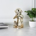 Figurka Monkey złota L Figurka Monkey złota L