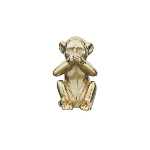 Figurka Monkey złota S Figurka Monkey złota S