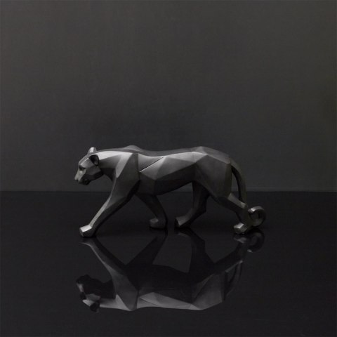 Figurka Pantera Origami czarna 40cm Figurka Pantera Origami czarna 40cm