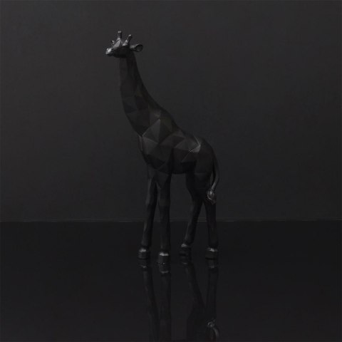 Figurka dekoracyjna Żyrafa 40cm czarna Figurka dekoracyjna Żyrafa 40cm czarna