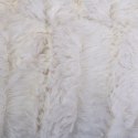 Koc Furry 120x150cm biały z uchwytem Koc Furry 120x150cm biały z uchwytem
