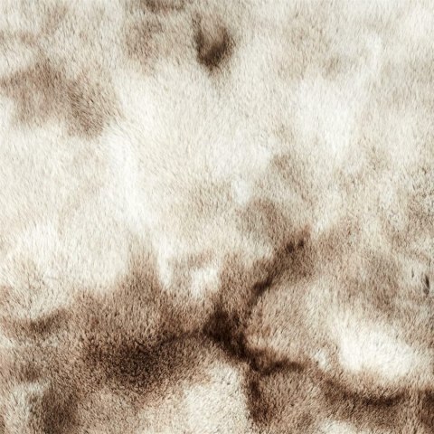 Koc Furry 140x200cm brązowo-kremowy Koc Furry 140x200cm brązowo-kremowy