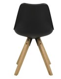 Krzesło Dima black/ dąb Krzesło Dima black/ dąb