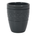 Kubek do espresso Queso 100ml szary ciemny Kubek do espresso Queso 100ml szary ciemny