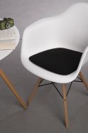 Poduszka na krzesło Arm Chair czarna Poduszka na krzesło Arm Chair czarna