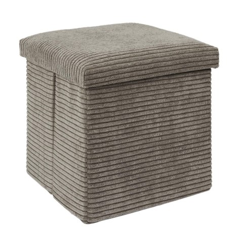 Pufa Intesi Vels Scott taupe składana Pufa Intesi Vels Scott taupe składana