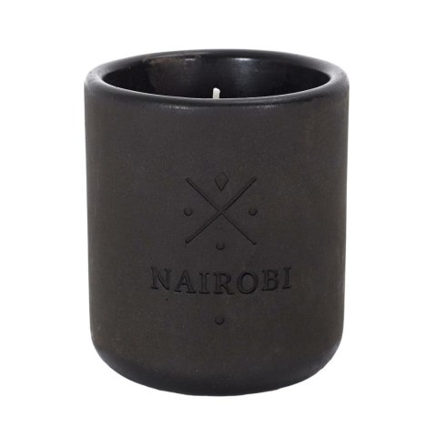 Świeca Earth Nairobi szara Świeca Earth Nairobi szara