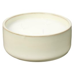 Świeca Glaze XL w ceramice biała