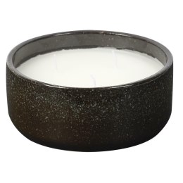 Świeca Glaze XL w ceramice czarna
