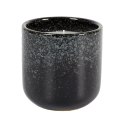 Świeca Glaze S w ceramice czarna Świeca Glaze S w ceramice czarna