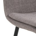 Krzesło Becca szare tkanina Basel 34FR Krzesło Becca szare tkanina Basel 34FR
