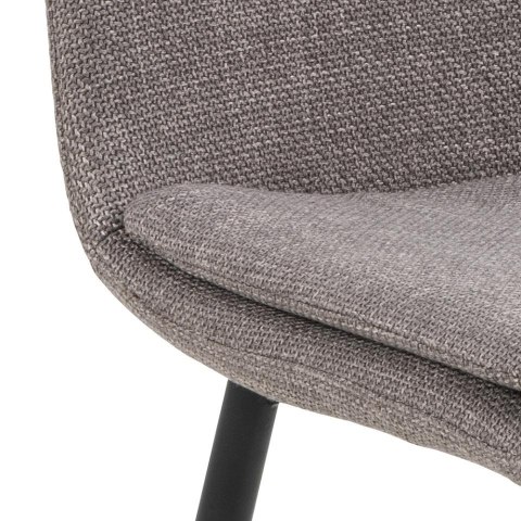 Krzesło Becca szare tkanina Basel 34FR Krzesło Becca szare tkanina Basel 34FR