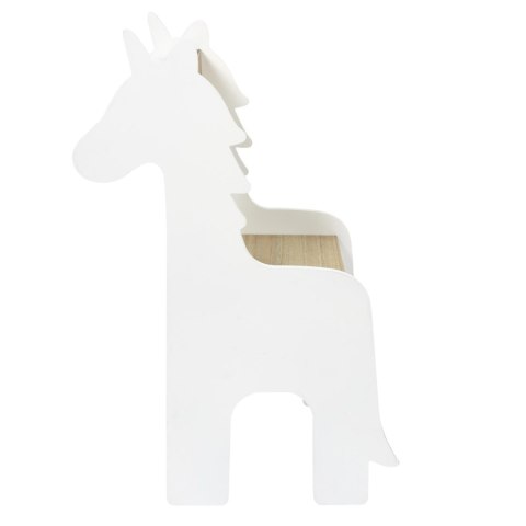 Krzesło dziecięce Unicorn białe/naturalne Krzesło dziecięce Unicorn białe/naturalne